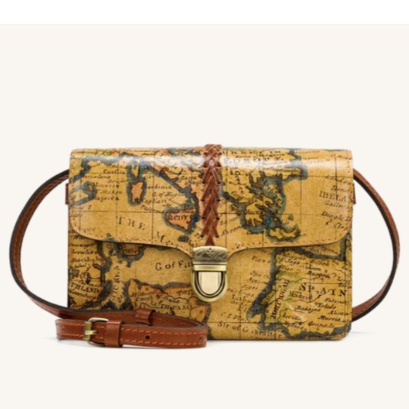 Patricia Nash Bags Nwt Patricia Nash Bellizzi Crossbody Bag European Map Purse Poshmark